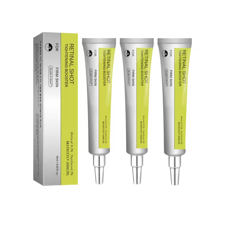 The Retinal Shot Tightening Booster with 0.1% Retinal And 3% Matrixyl, Aimed at Reducing Pores And Treating Wrinkles And Fine Lines