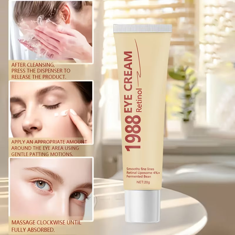 2 pack 1988 eye cream contains retinol collagen deep