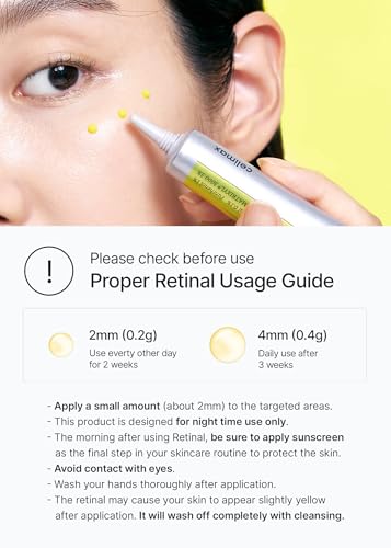 celimax The Vita A Retinal Shot Tightening Booster | with Retinal 0.1%, Matryxyl 3%, Pore Minimiser, Wrinkles & Fine Lines, Firmer Skin, 15 ml