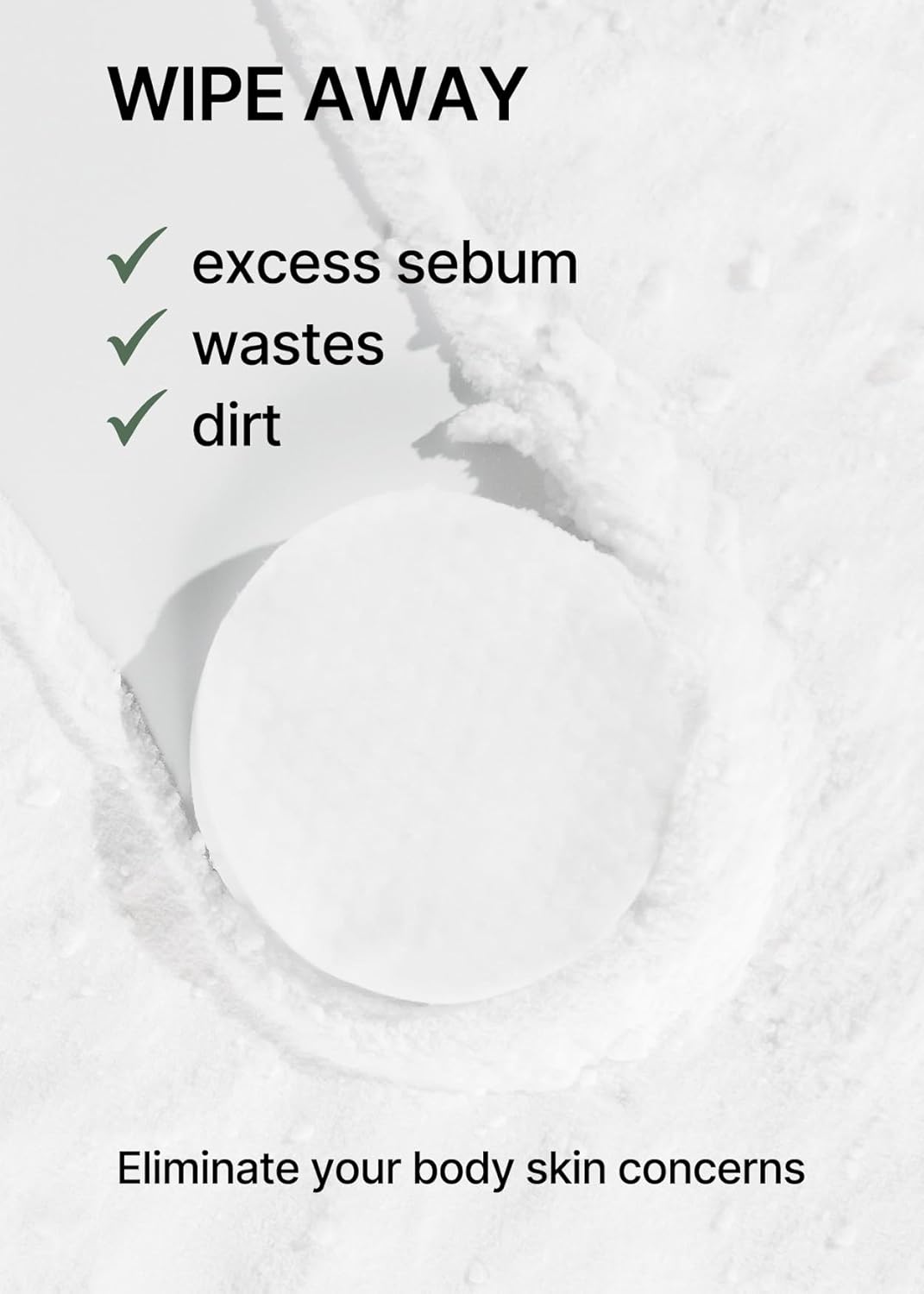 celimax ONE STEP Body Brightening Pad | with Green Tea & White Truffle, for Underarm, Knee & Elbow, Gentle Exfoliating & Hydrating Body Scrub, 110ml (60 pads)